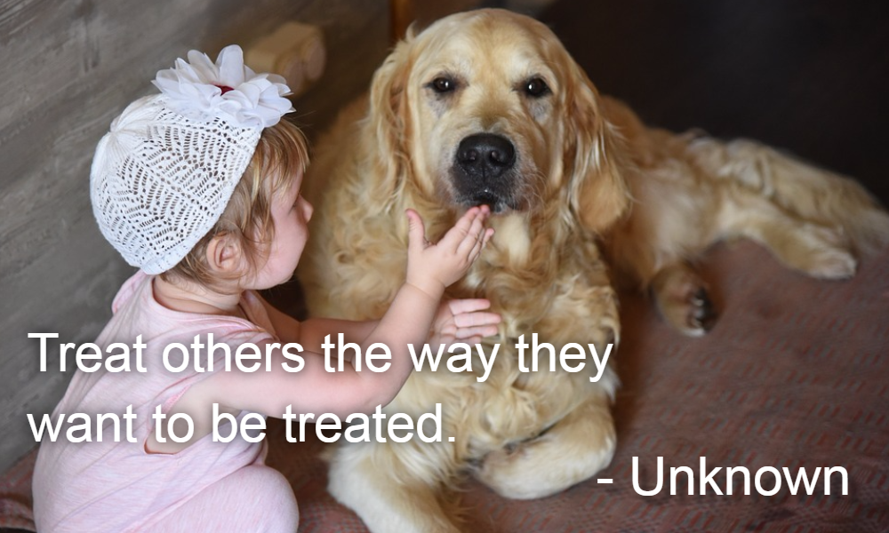 treat others the way they want to be treated